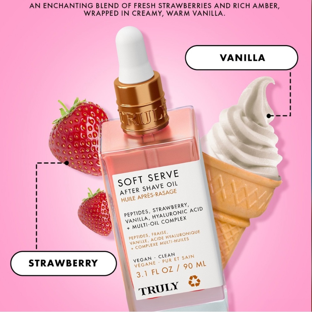 NEW Truly Soft Serve After Shave Oil